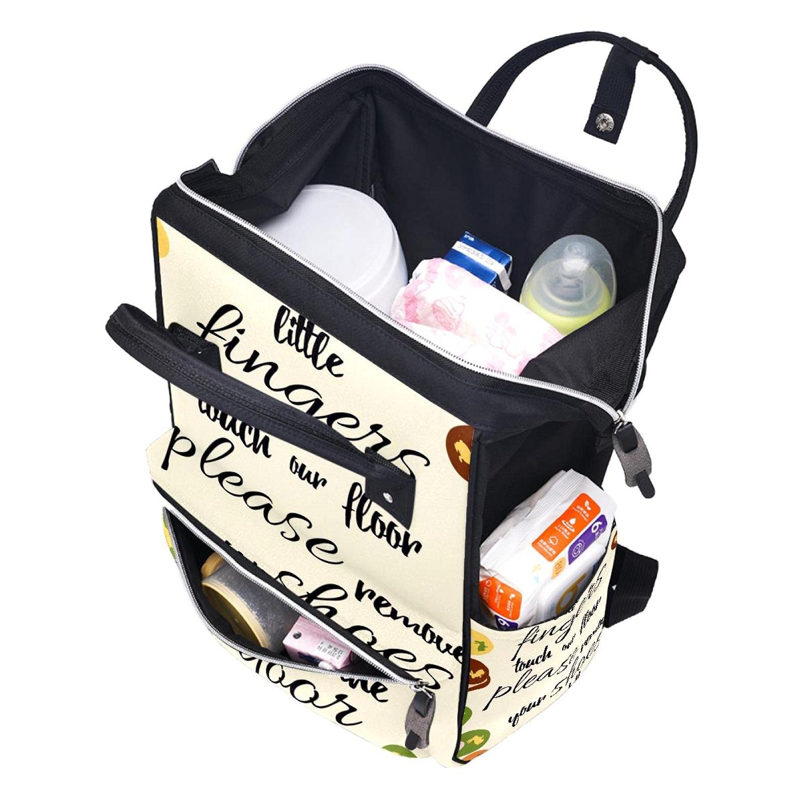 Sac à langer multifonction de grande capacité pour maman et papa - - Taille Unique