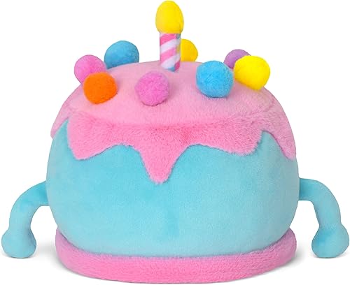 Miniatura 4 de iscream Screamsicles Kawaii Sweet Shop - Peluche de 8 pulgadas, pastel de cumpleaños