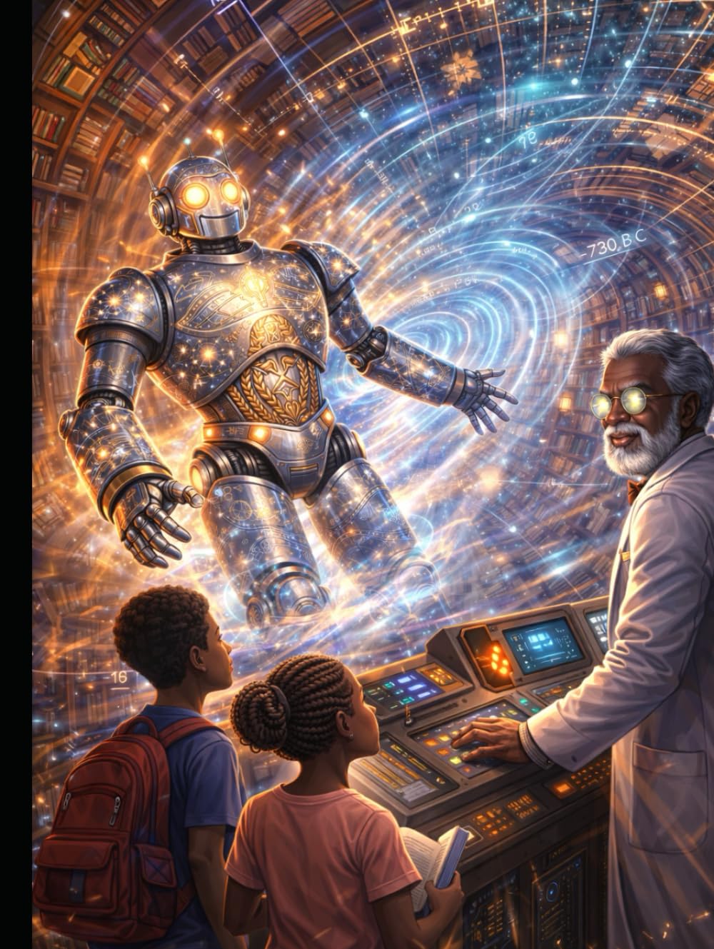 Professor Legacy and the Time-Traveling Robot Machine