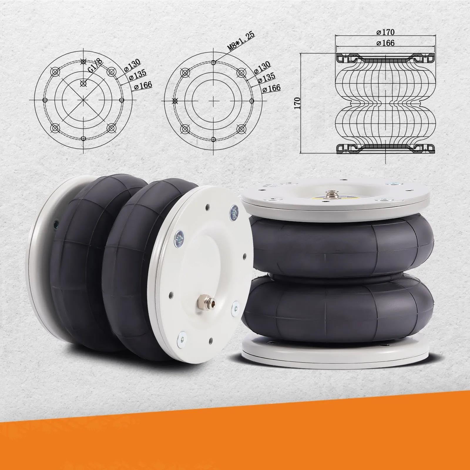 Suspension Pneumatique Pour F&ord Pour Transit 2001-2020 Kit De Suspension Pneumatique Avec Compresseur 12V 4000 Kg Pièces Automobiles