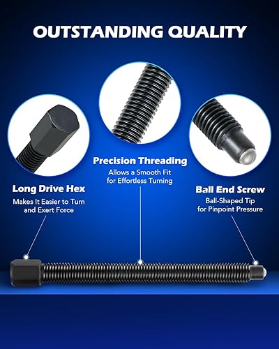 Miniatura 7 de Orion Motor Tech OMT Juego de extractor de rodamientos, separador de rodamientos de capacidad de 5 toneladas, kit de extracción de rodamientos de