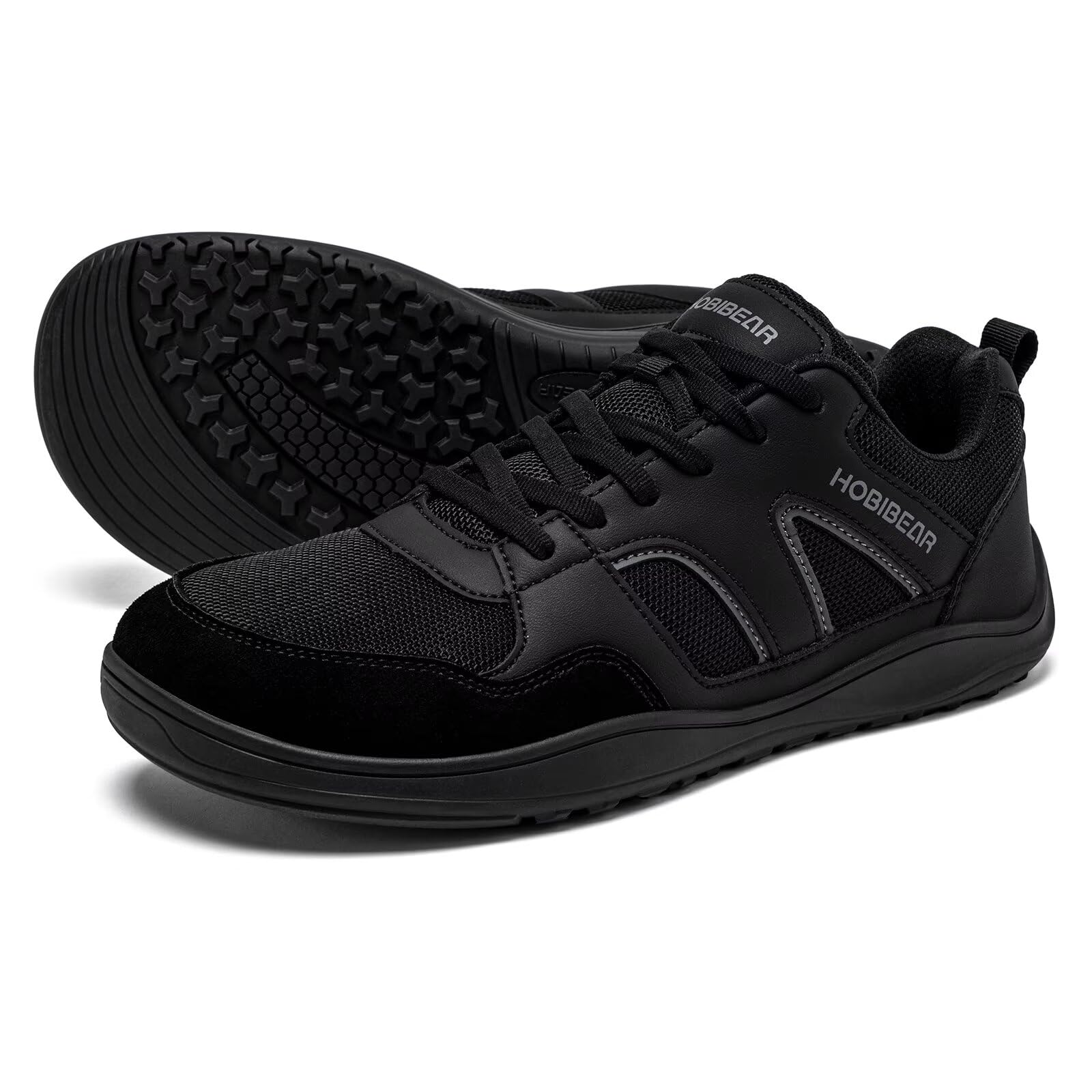 HOBIBEAR Scarpe larghe a piedi nudi, da uomo e donna, per camminare, trail running, suola a goccia zero, alla moda, leggere e comode