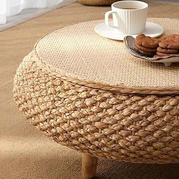 ラタン（籐） 円形 テーブル ちゃぶ台 楽天市場】ちゃぶ台 円卓 ローテーブル 籐編み ラタン 卓袱台 座