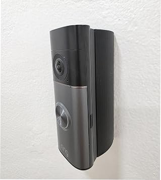 45 Degree Angle Mount Wedge Doorbell Accessory Compatible with Ring Wired Doorbell Pro 3rd Gen Retinal 4K 3D Printed