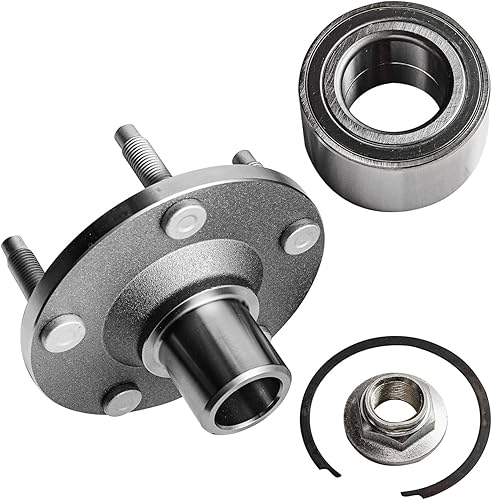 Miniatura 7 de Detroit Axle - 2 bujes de rodamiento de rueda delantera para Ford Escape Mercury Mariner Mazda Tribute 2001-2012, reemplazo de 2002 2003 2004 2005