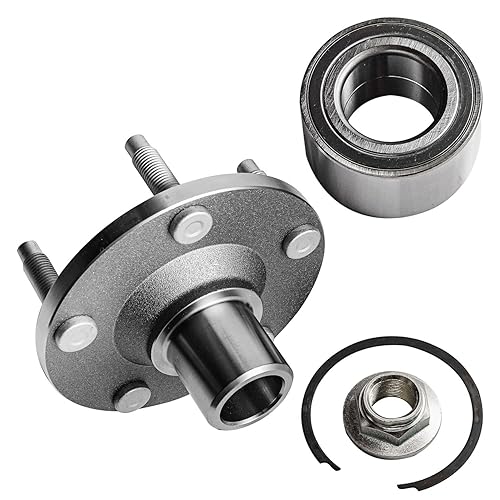 Miniatura 7 de Detroit Axle - 2 bujes de rodamiento de rueda delantera para Ford Escape Mercury Mariner Mazda Tribute 2001-2012, reemplazo de 2002 2003 2004 2005