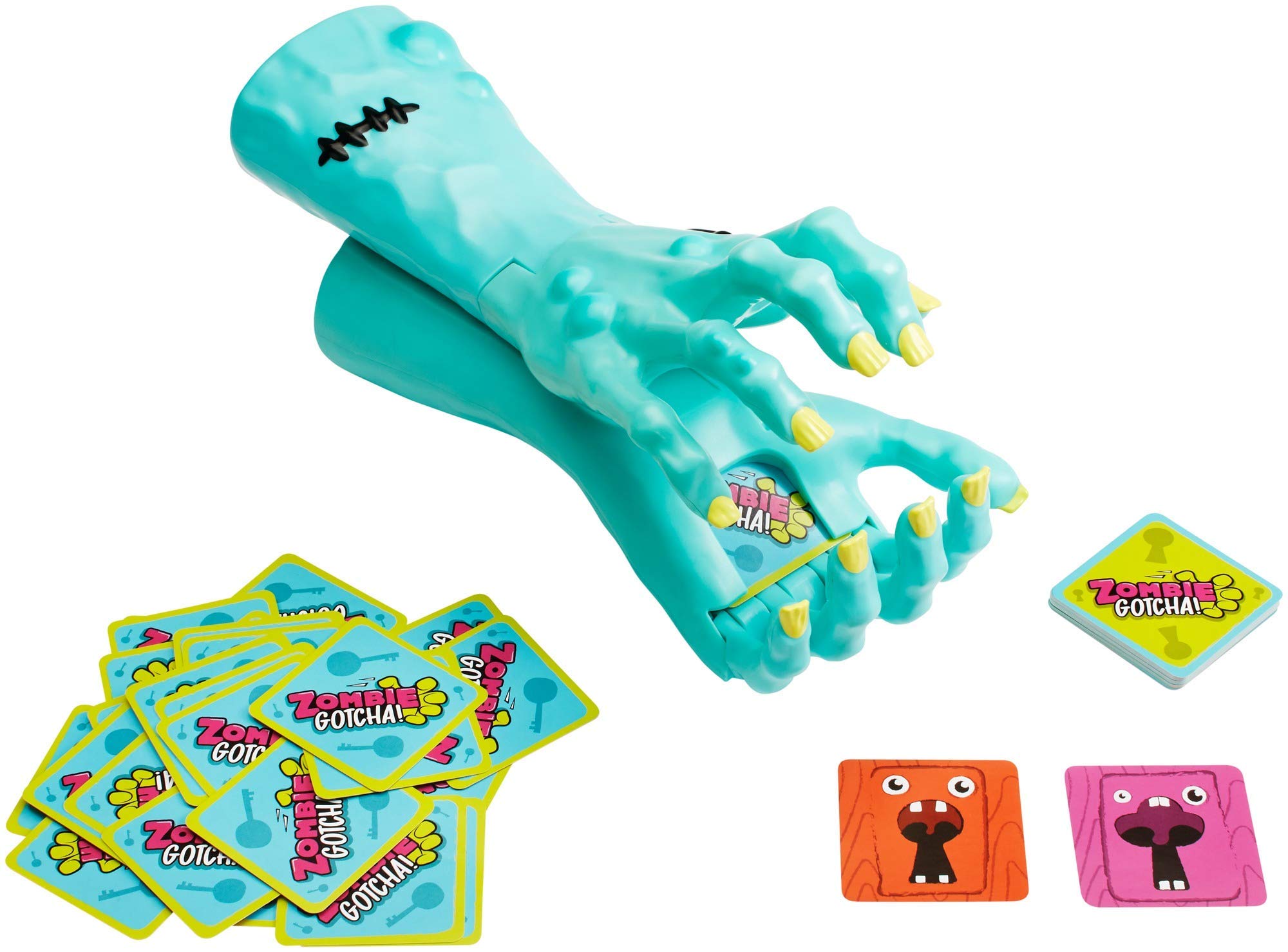 Mattel Games Zombie-Schnapp, Mehrfarbig, 30.48 cm x 12.7 cm x 15.24 cm