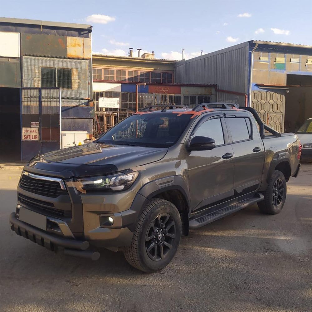 Revestimiento de carrocería ONEWAY para Toyota Hilux 8ª gen (2015-) Versión 2, Negro Mate 8