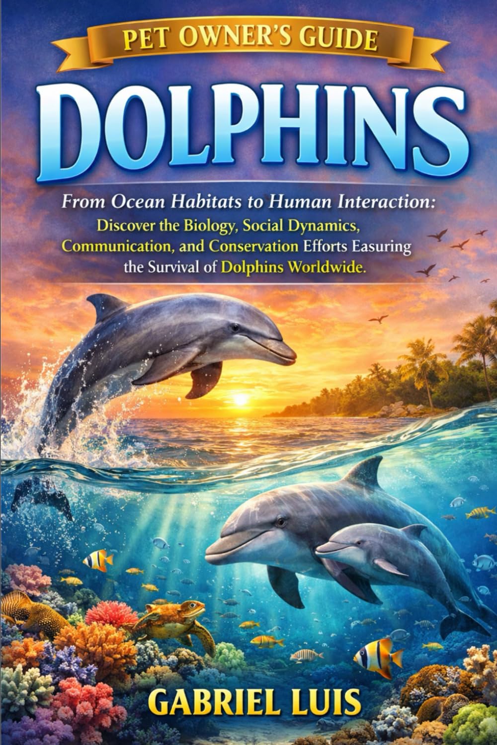 DOLPHINS: From Ocean Habitats to Human Interaction: Discover the Biology, Social Dynamics, Communication, and Conservation Efforts Ensuring the Survival of Dolphins Worldwide.
