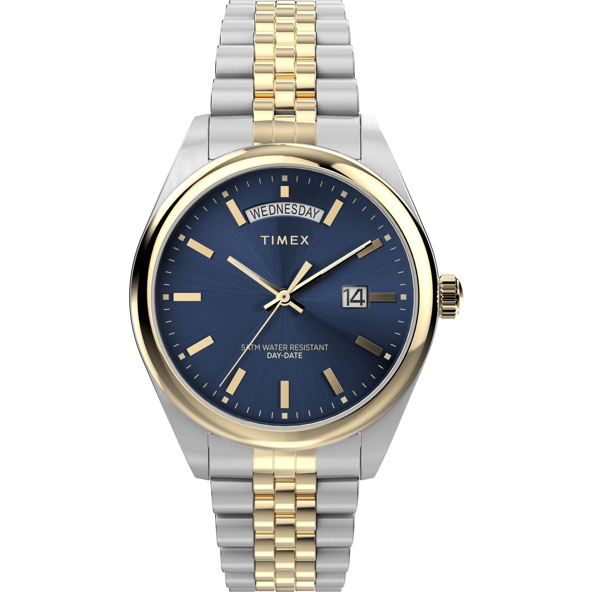 TIMEX Trend Men Blue Round Dial Analog Watch - TW2W42600UJ (B0D31BHSWS) Amazon Price History, Amazon Price Tracker