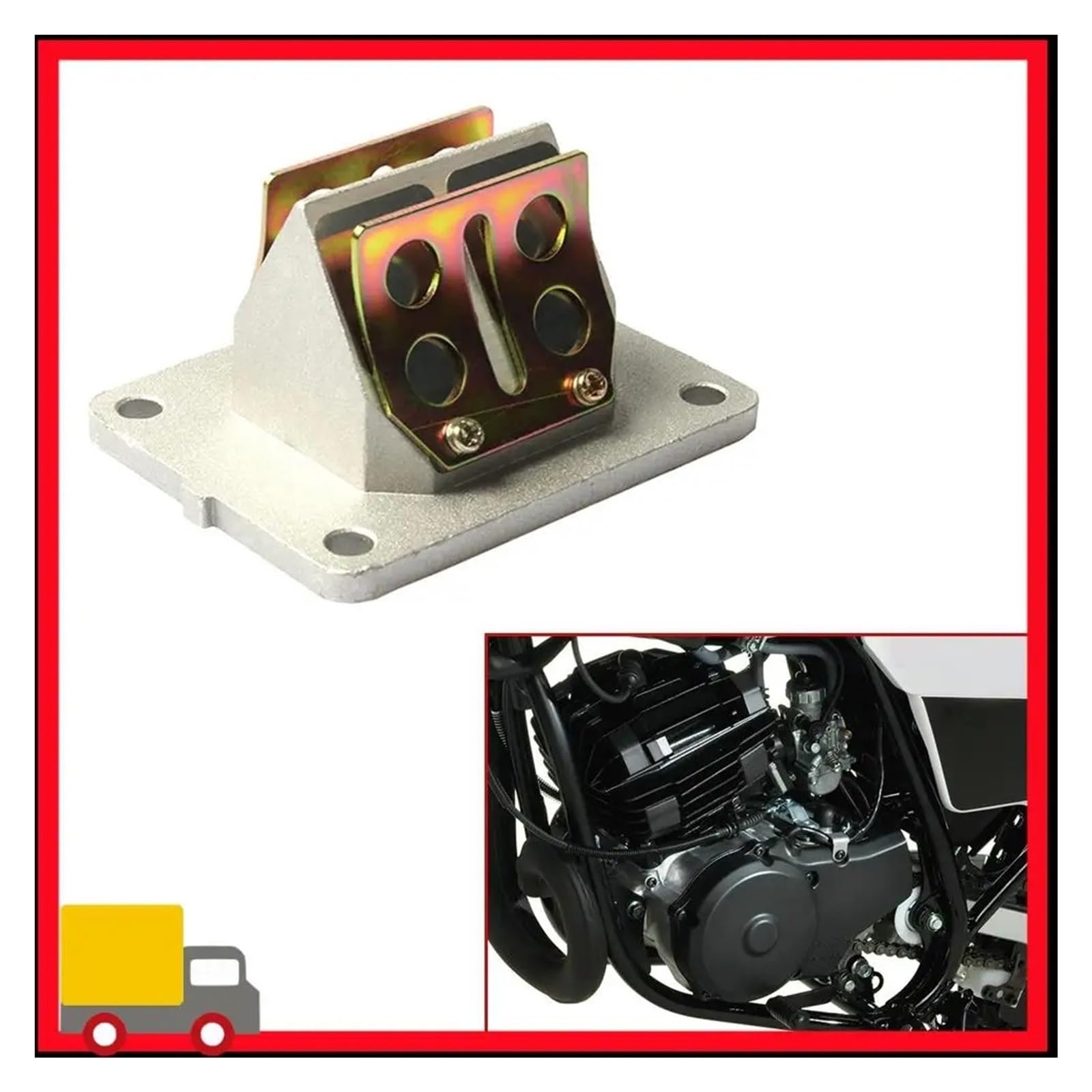Repuestos De Válvula De Admisión De Láminas Para Motocicleta YAMAHA DT125 RS125 DT 125, Dispositivo De Admisión De Aire De Dos Tiempos De 125 Cc. Válvula de Láminas Motocicleta Admisió