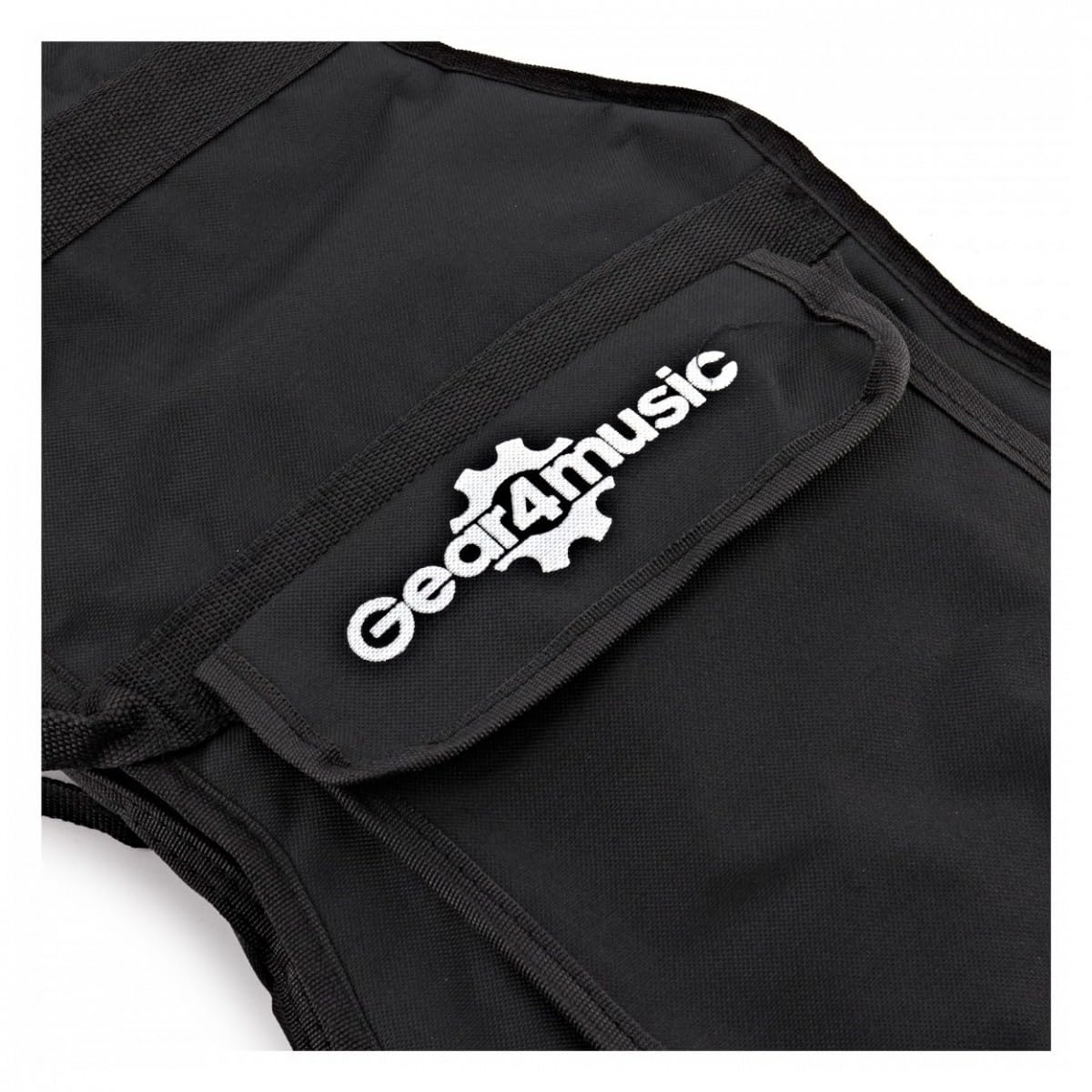 Housse de Guitare 3/4 en Nylon avec Poignée et Bretelles Sac à Dos - Noir | Gig Bag Souple Moulé; Construction Solide