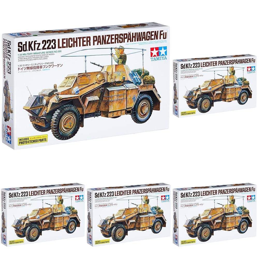 Tamiya 35268 1/35 German Radio Command Car Funkwagen Etched Parts Model