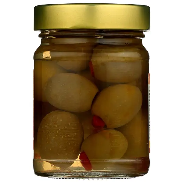 Organic Red Pepper Stuffed Olives, 4.23 Ounce 3