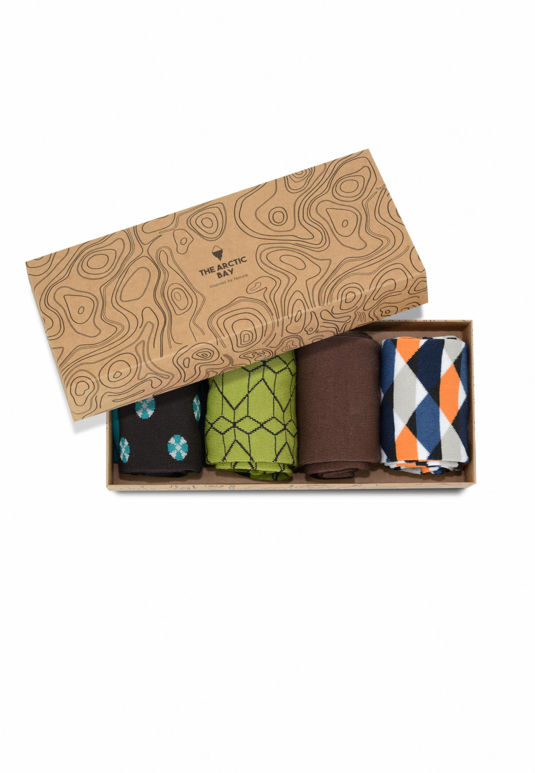 Calcetines de Algodón Orgánico, 4 Pack Gea