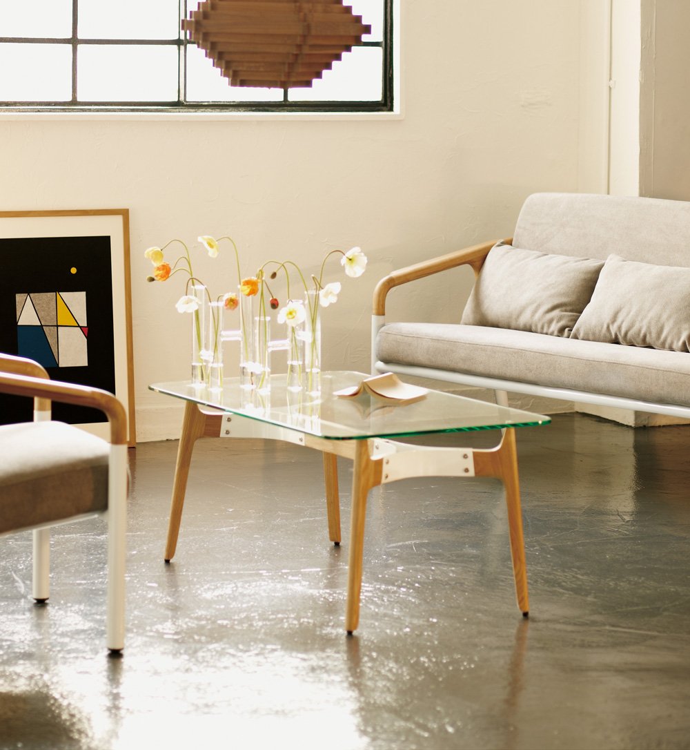 北欧 モリヨシ Flo VOIDTABLE 天然木無垢材 オーク 希少 北欧 モリヨシ