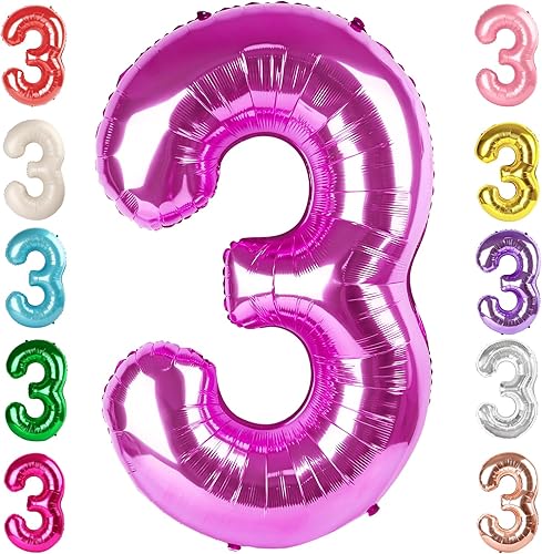 Vista 72 de Globos del números 0 de 40 pulgadas para formar los números 10, 20, 30, 40, 50, 60, 70, 80, 90, 100, para decoración de cumpleaños, bodas, eventos