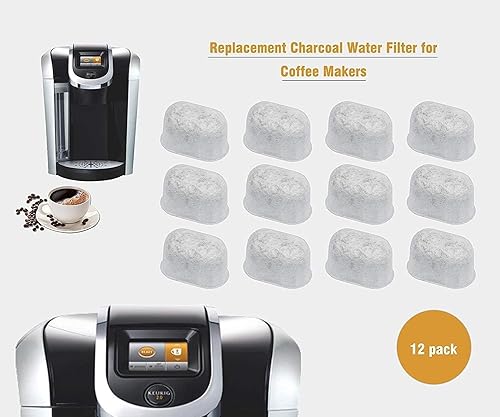 Miniatura 4 de Filtro Keurig de repuesto, cartuchos de filtro de agua Keurig, para filtros de café Keurig 2.0, paquete de 12