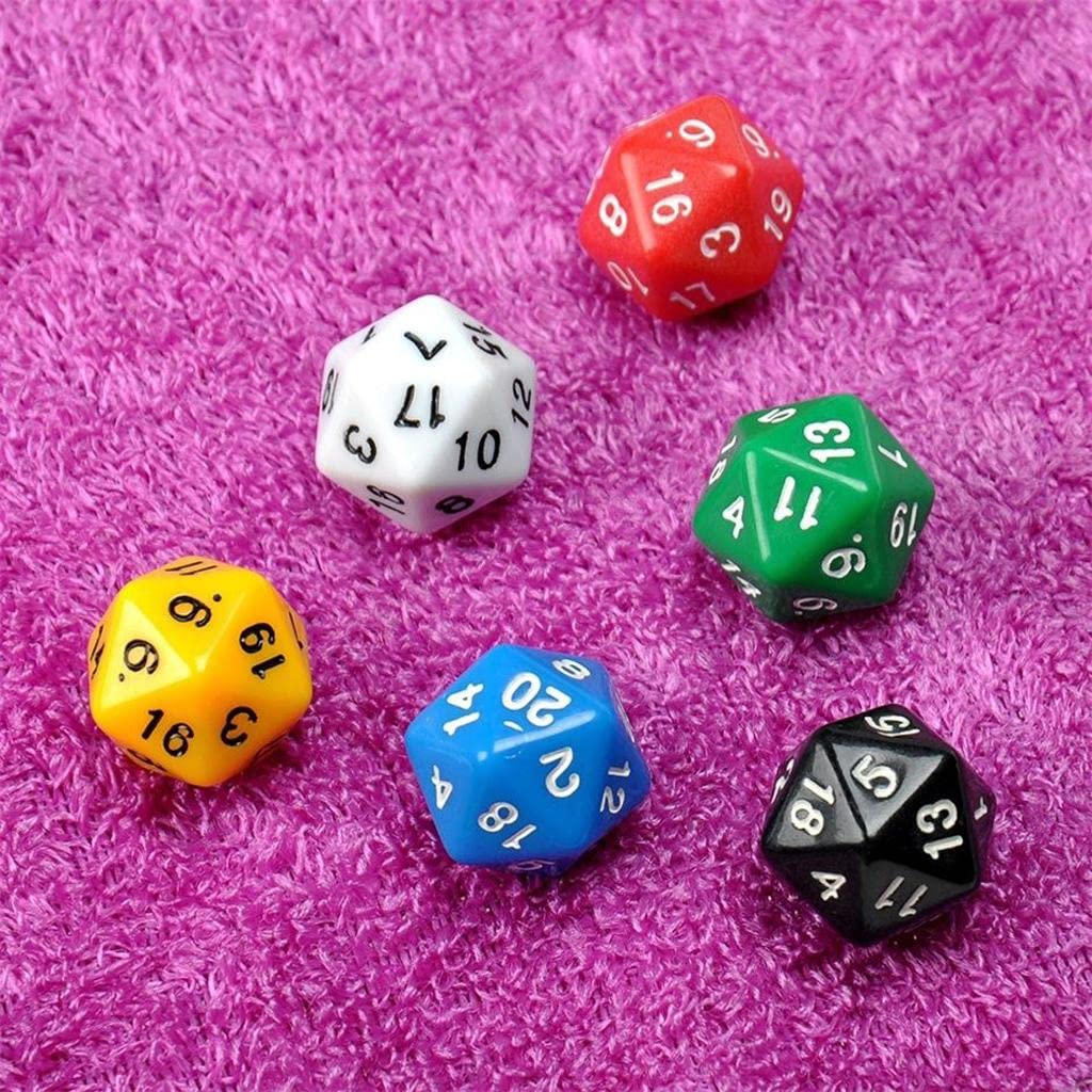 MTG20面ダイス MTG FFコラボ 20面ダイスカウンター5色セット 20面サイコロ