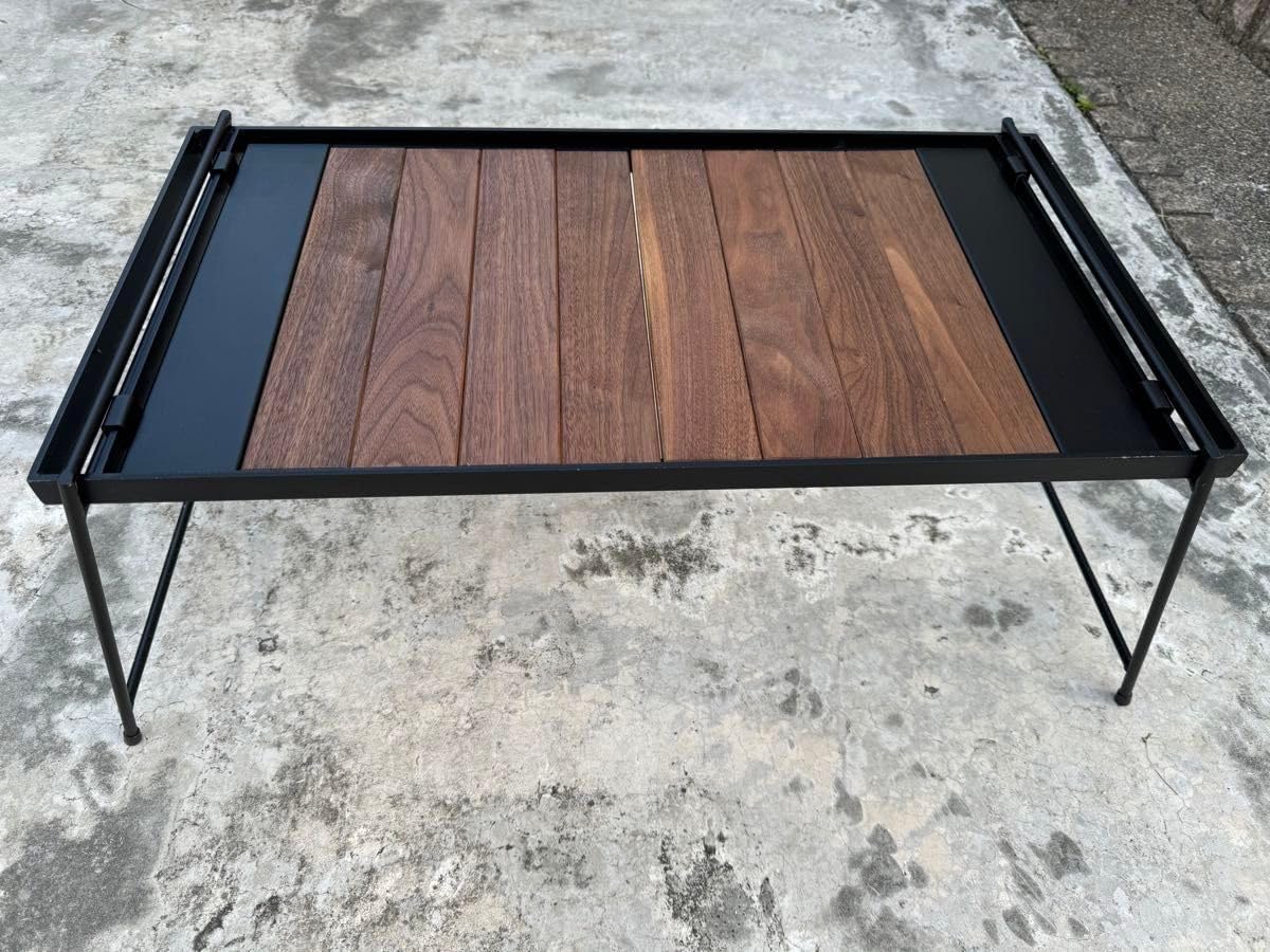 CAMP GEEKS Bridge-top ウォールナット×レーザー天板 campgeeks