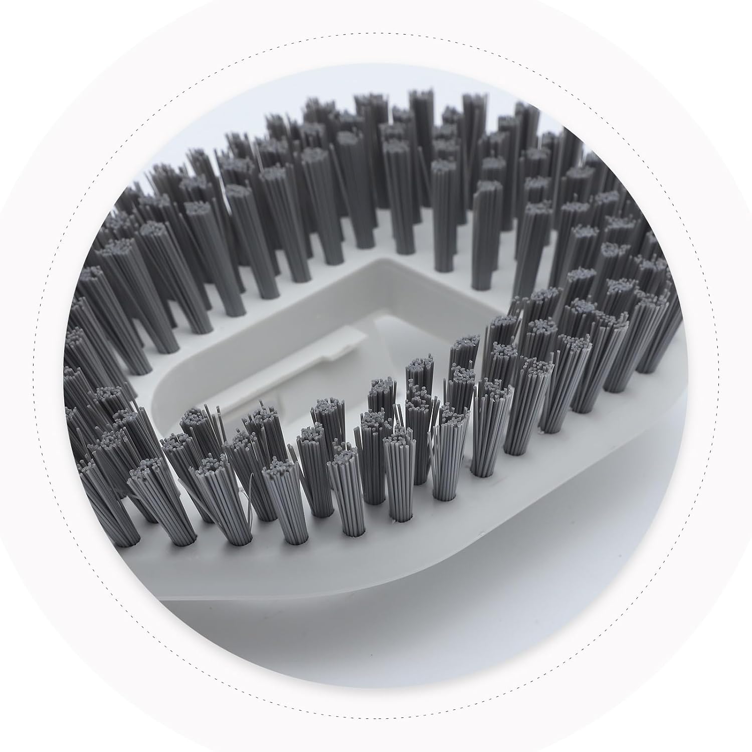 Floor Scrubber Brush with PP PET Stainless Steel Scouring Pad
