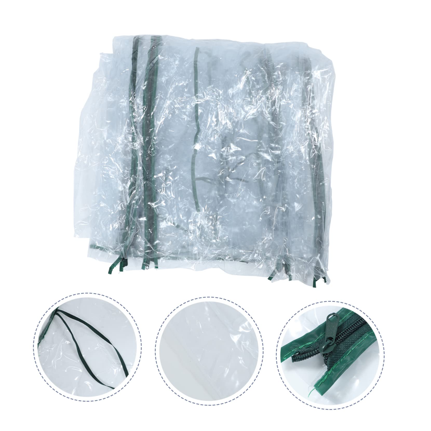 1pièce Housse De Remplacement pour Tunnel De Jardin PVC Froid pour Plantes Et Couverture Et Réutilisable pour sans Cadre