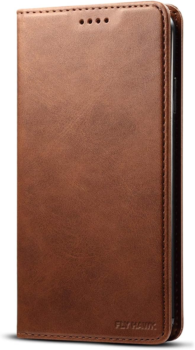 Wallet Case Compatible 2019 iPhone 11 Pro Max, PU Leather Wallet Flip Cover Book Style Stand View Kickstand with ID Credit Card Pockets for iPhone XI Pro Max Credit Card Holder, Brown, 6.5 inches