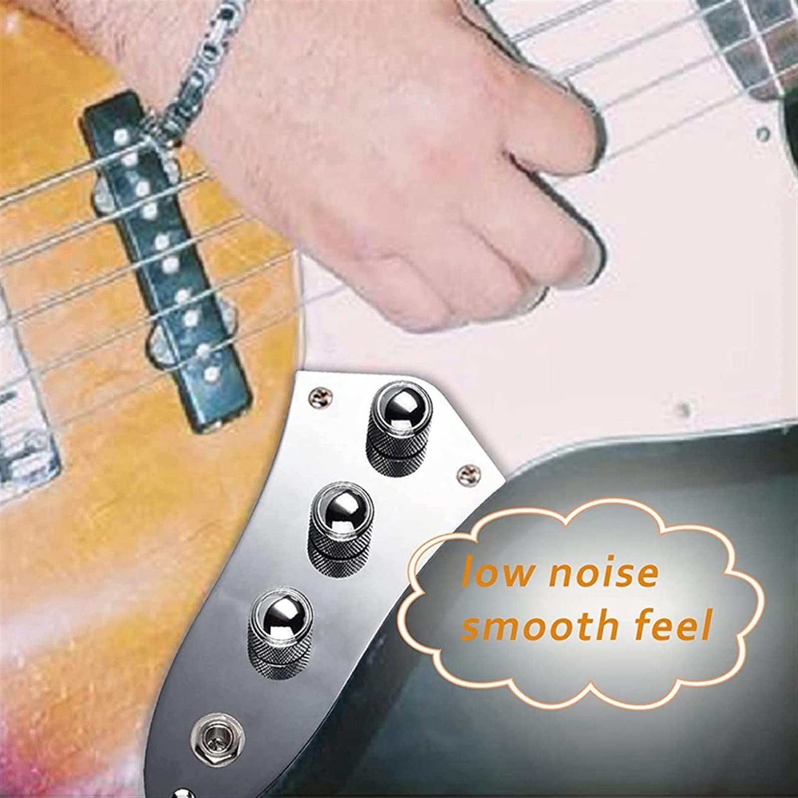 Wstępnie Okablowana Płyta Kontrolna Do Płyty Kontrolnej Obciążonej Gitarą Basową Z Wiązką Przewodów Potencjometry Push-Pull zestaw wiązek przewodów do gitary elektrycznej