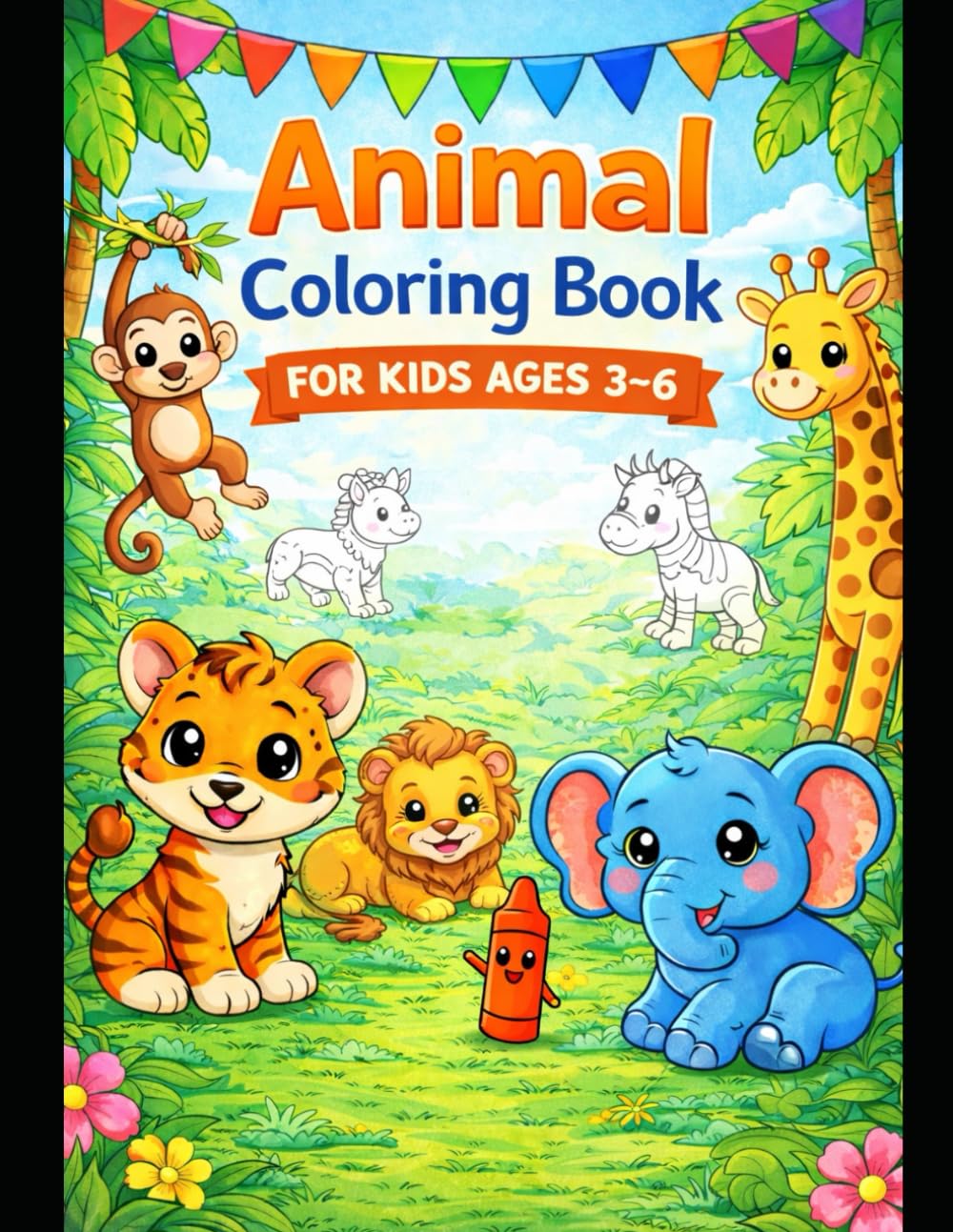 Little Artists: Animal Coloring Fun