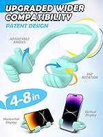 Vista 42 de Regalos para papá para el Día del Padre de parte de hija, hijo, soporte para teléfono celular: paquete de 2 soportes ajustables para teléfono