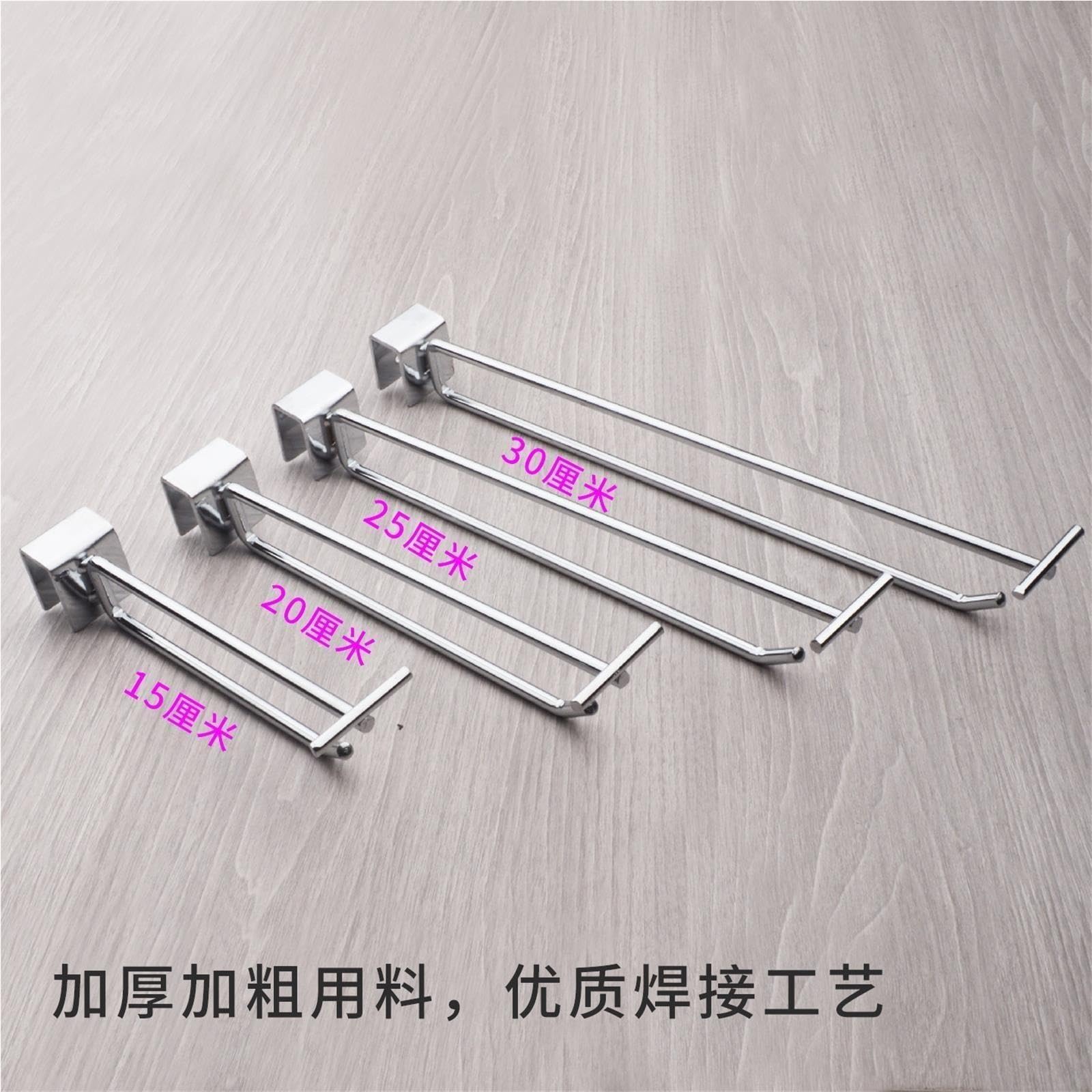 10 Stück Karte 1,5 Cm Vierkantrohr-Doppelleinenhaken Für Organisation