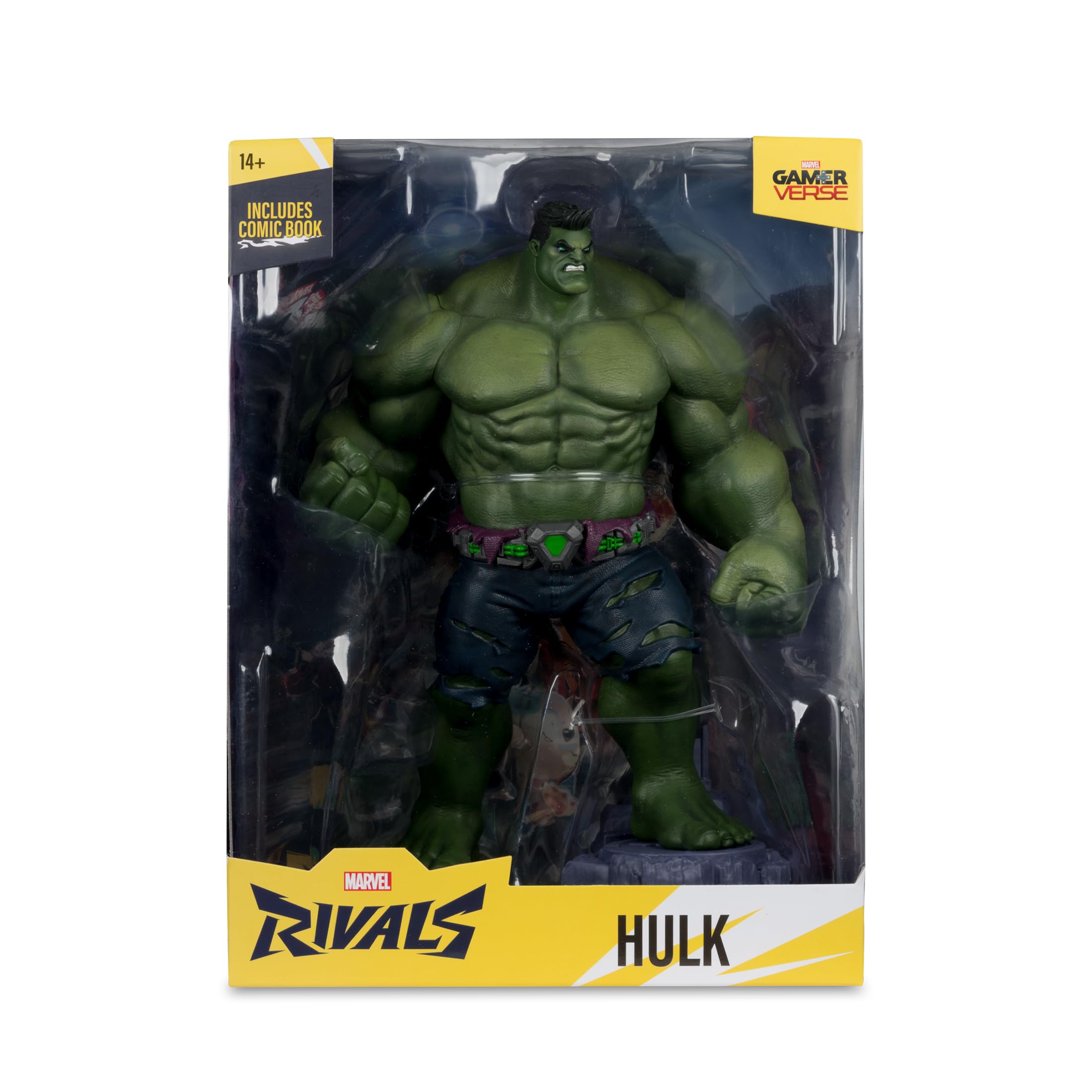 McFarlane Marvel Rivals The Hulk - Juguetes coleccionables a Escala 1:6