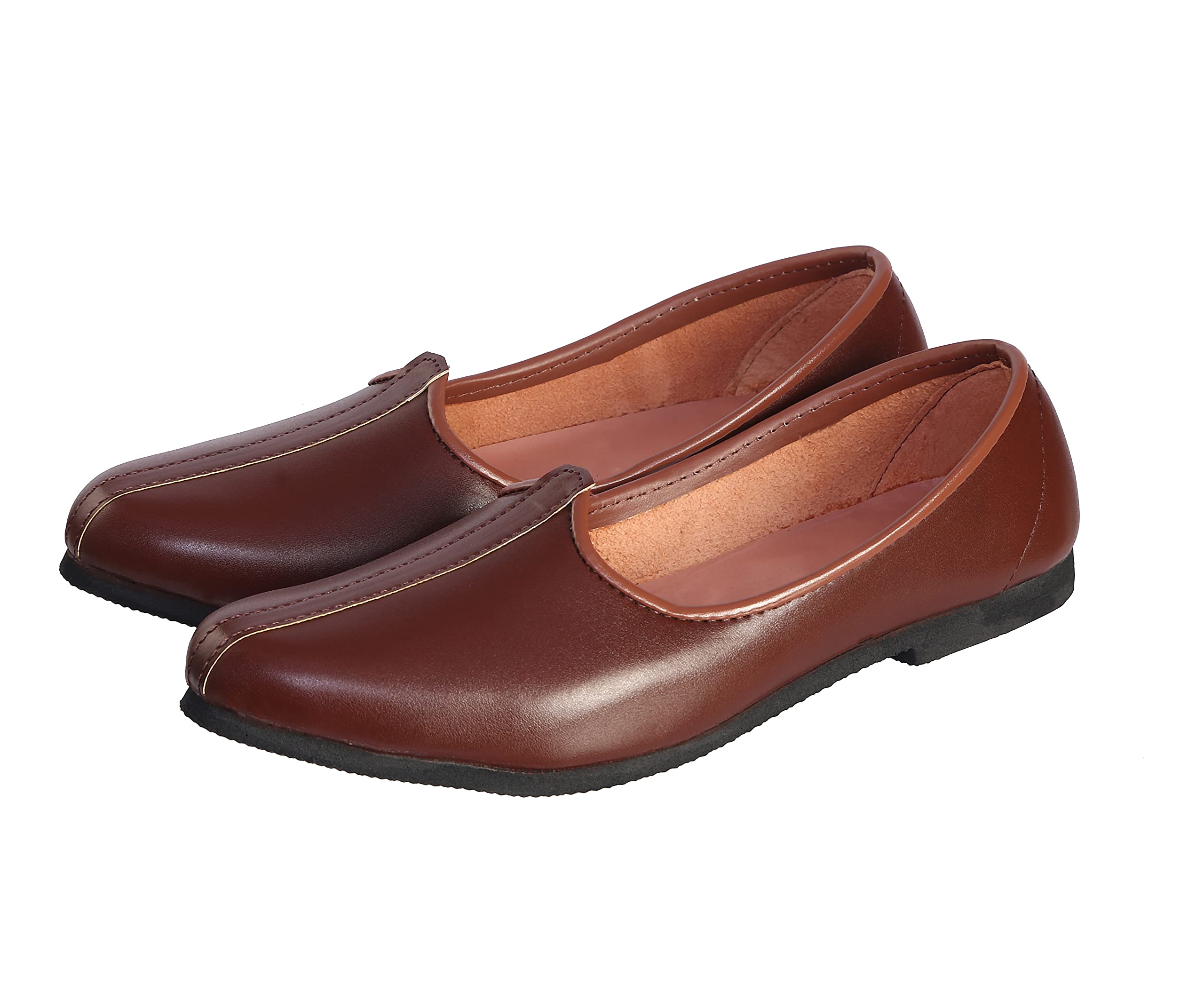 Men’s Slip-On Formal Shoes | Classic Office Loafers | Cushioned Insole | Lightweight Durable Sole-image-47