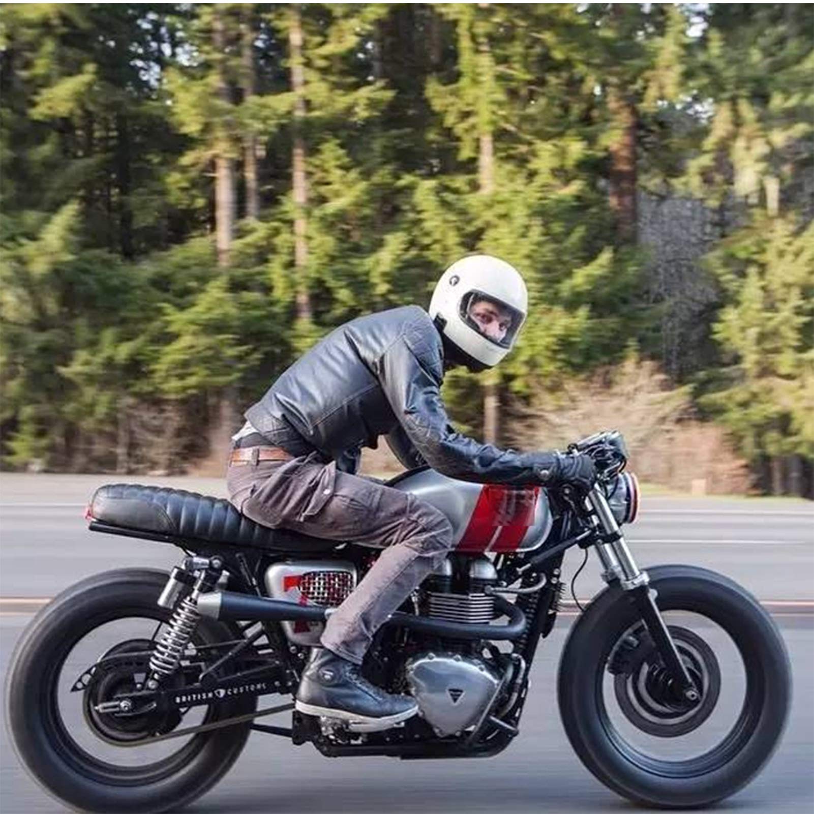 Pantalon de moto rembourré en peluche