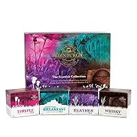 Vista 1 de Edinburgh Tea & Coffee Company, The Scottish Collection - Paquete variado de 4 sabores, 40 sobres de té