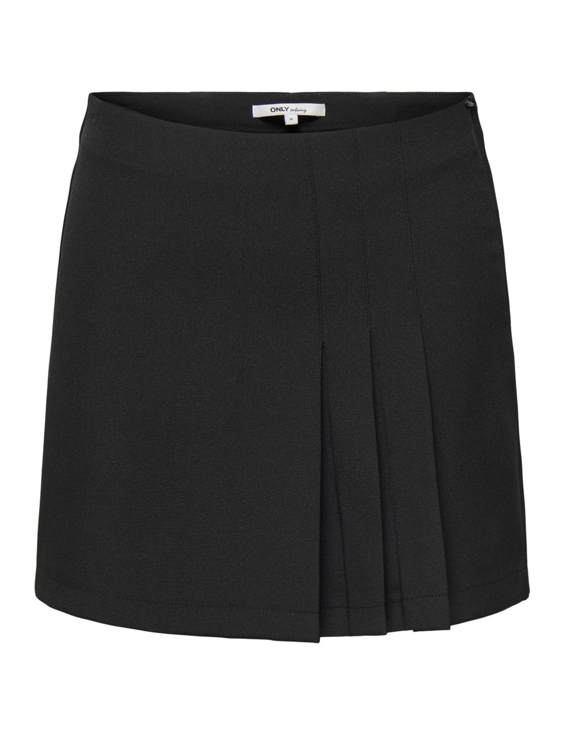 ONLY Women's Onlelly Life Mw Pleat Skirt Tlr, black, 10