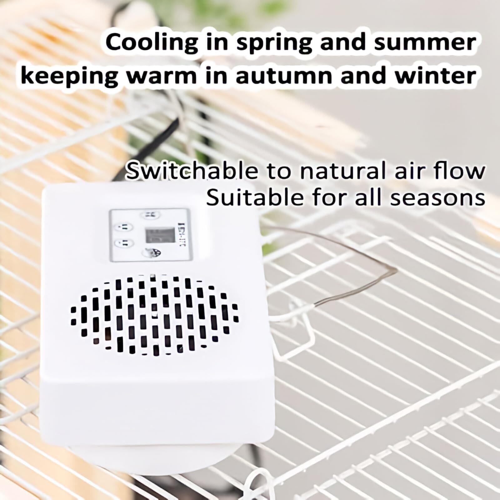 Kompaktowy ogrzewacz dla zwierząt domowych model 150 W