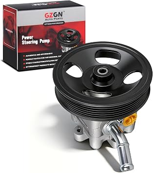 Power Steering Pump 21-5478 with Pulley Compatible with Nissan Altima | 2007-2012 Altima L4 2.5L GAS, Altima 2013 Coupe, X-Trail 2002-2011, Power Assist Pump Replace# 49110-ZX01B, 49110CN00C