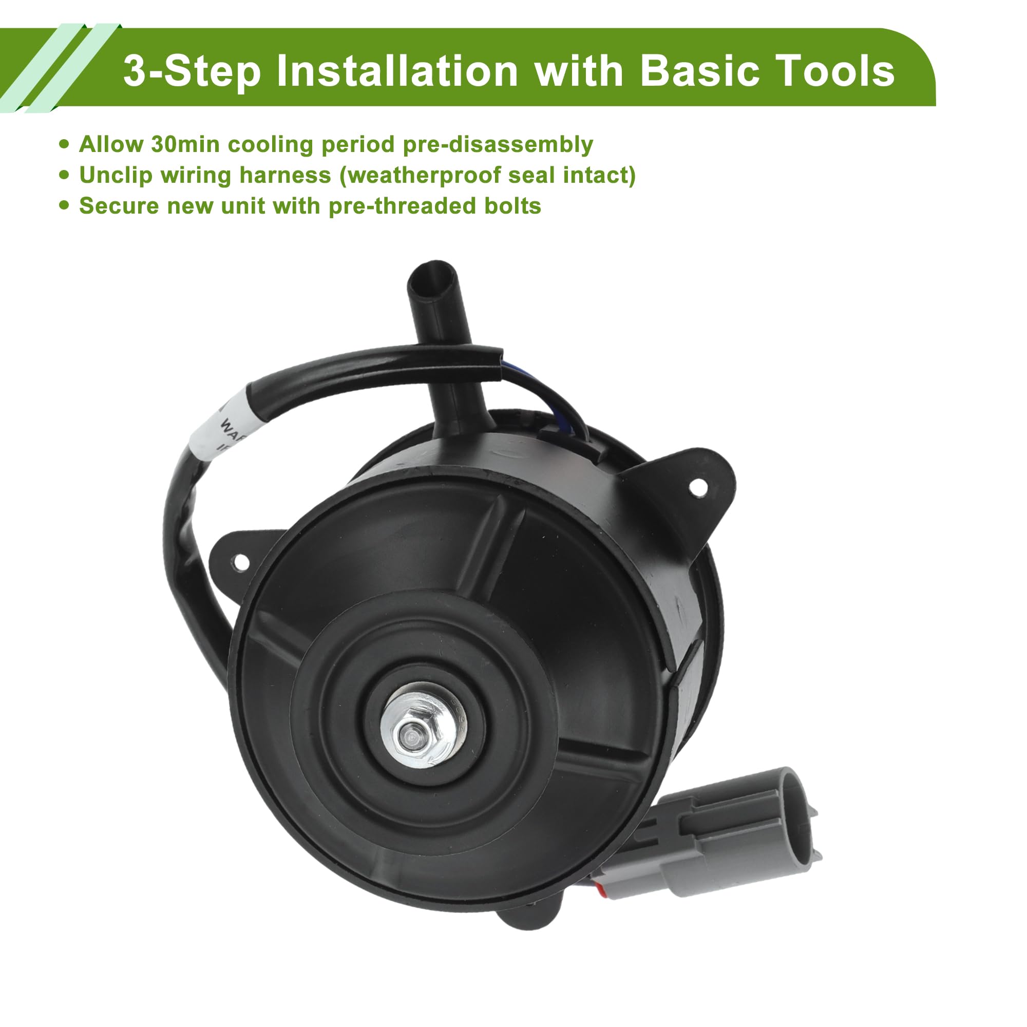 ami9622　0804 Amazon.com: Hihaha Radiator Fan Motor for Toyota Camry 1988