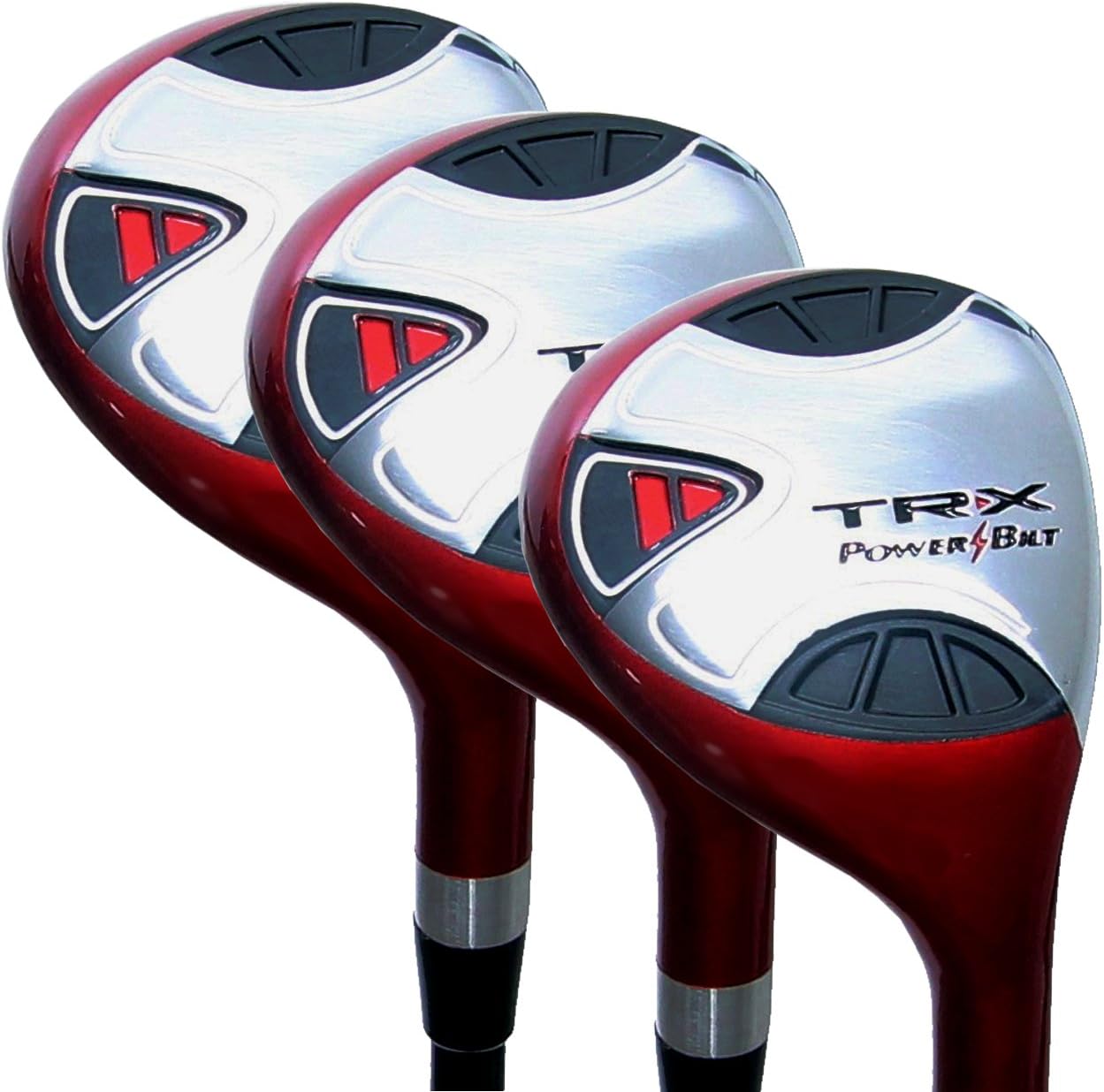 PowerBilt Golf 3Piece TRX Hybrid Utility Rescue Club Set