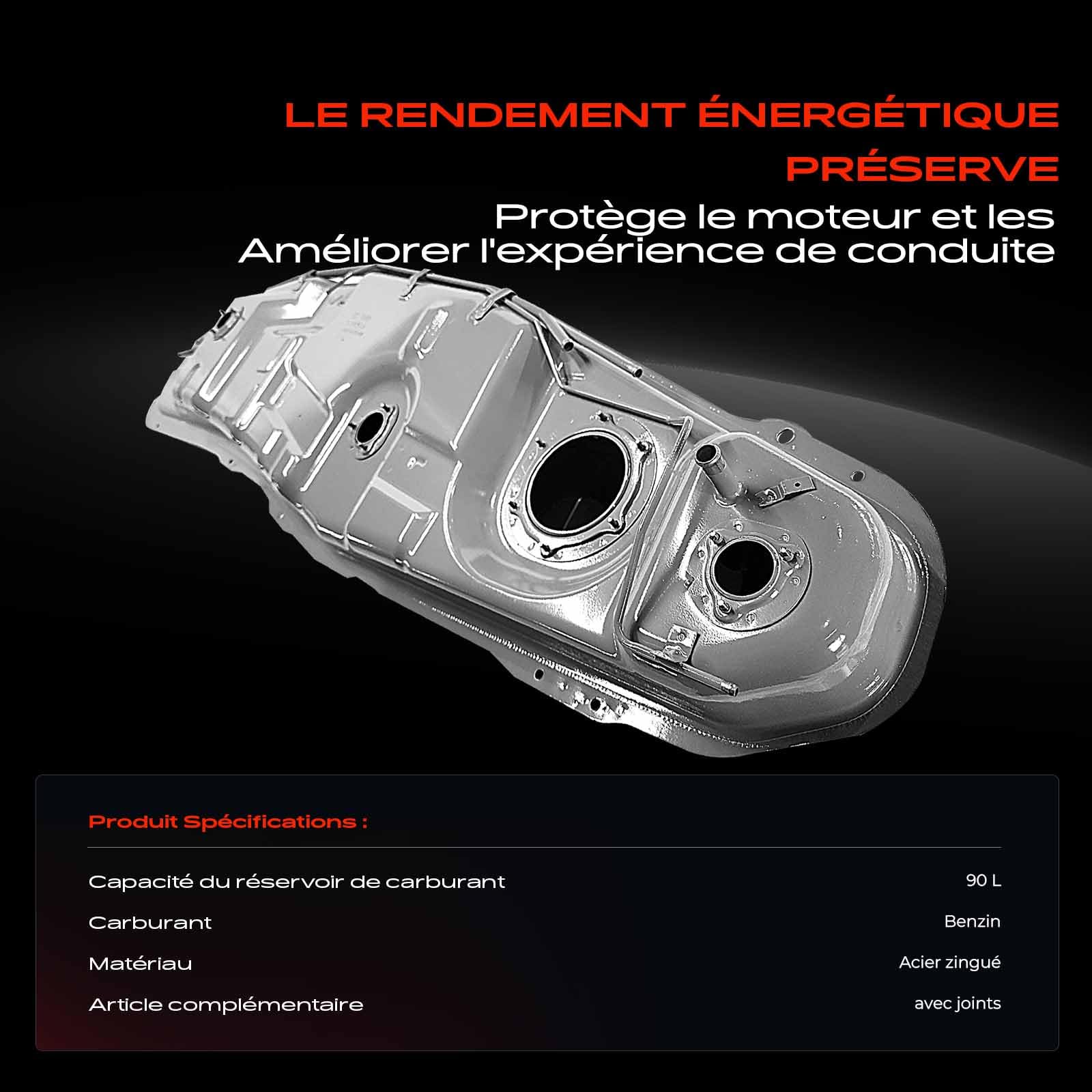 Frankberg Réservoir de carburant, capacité 90 L MR342850