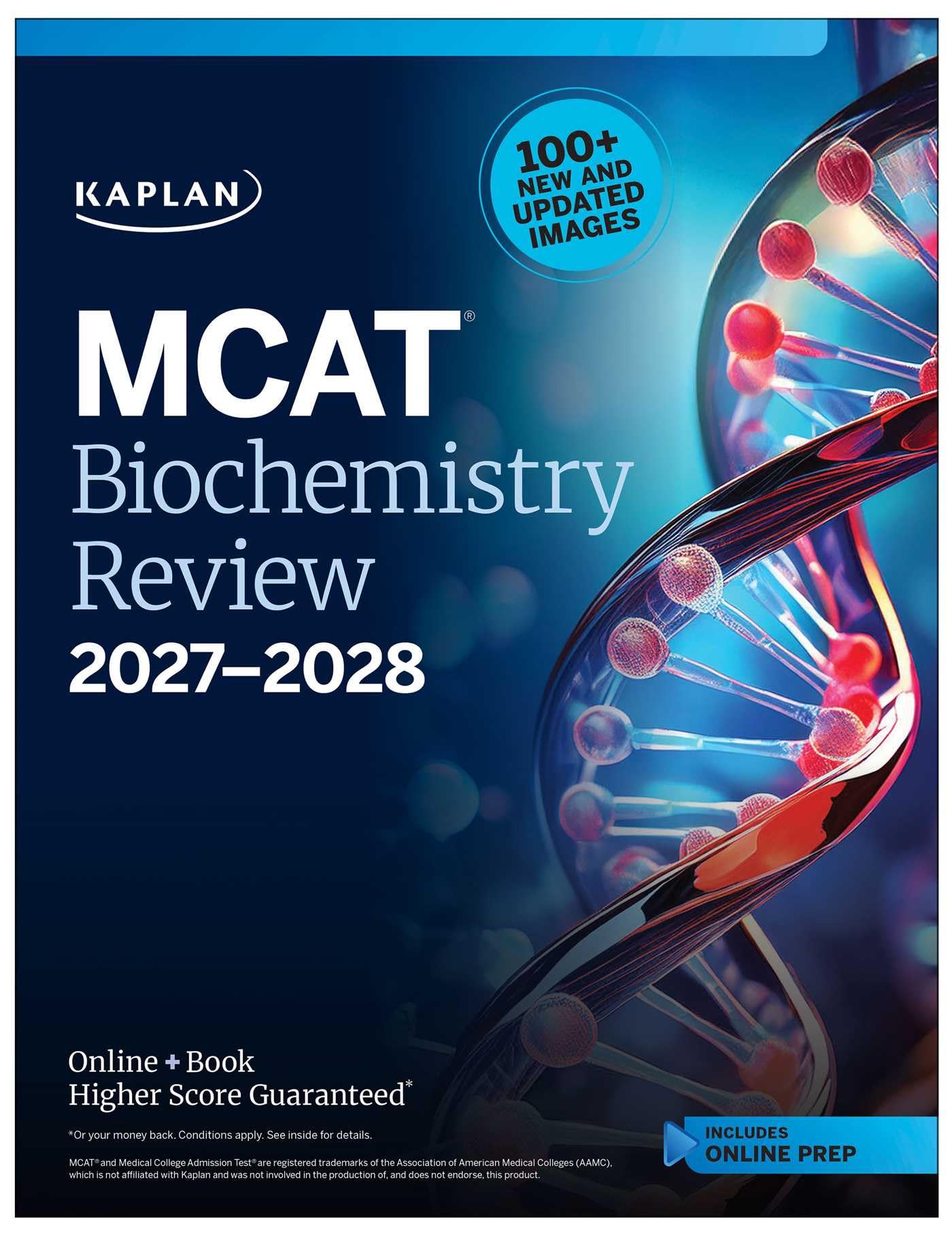MCAT Biochemistry Review 2027-2028: Online + Book (Kaplan Test Prep)
