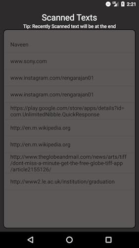 QR Code Scanner and Creator