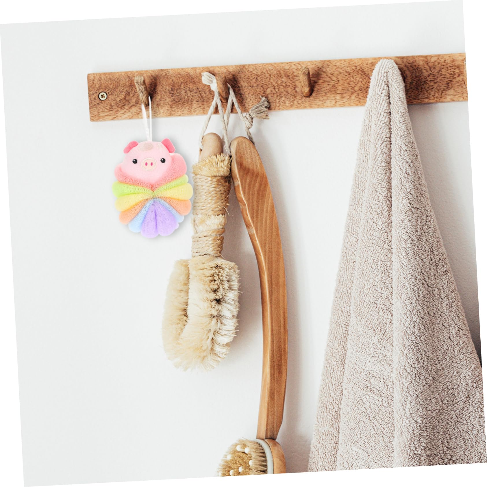 Healeved 8piezas Esponja De Baño Para Bebés Bola De Exfoliación Accesorio De Ducha y Duradero Para Piel Delicada Limpieza Profunda y Masaje