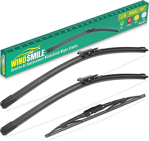 Vista 78 de 26" 22" 11" Limpiaparabrisas de repuesto para Ford Explorer 2011 2012 2013 2014 2015 2016 2017 2018 2019 2020 2021 2022 2023 2024 Juego