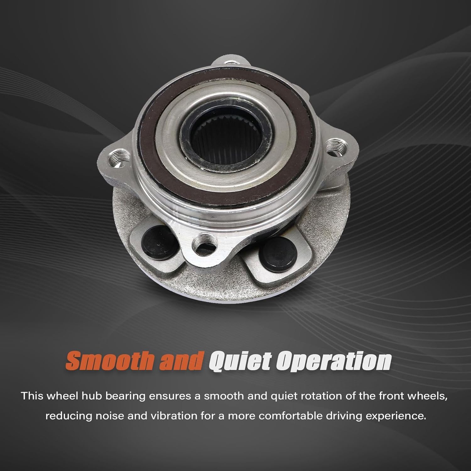 FZJDSD 1PC Front Wheel Hub Bearing LR090515 Compatible with Land Rover Range Rover Velar 2018-2023 Compatible with Jaguar F-Pace 2017-2023 Replace LRO90515