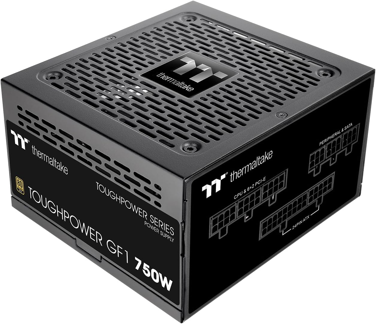 GF1 Fully Modular ATX 750W Power Supply - 80 Plus Gold - Ultra Quiet - Zero RPM, PS-TPD-0750FNFAGU-P