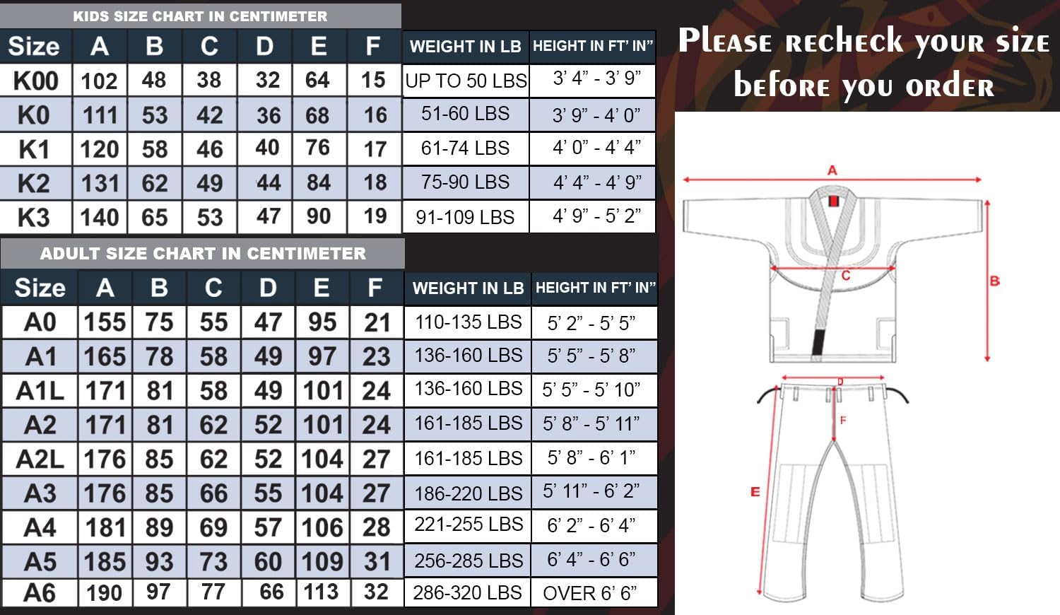 – White Tiger Inner Sublimated Pro Brazilian Jiu Jitsu BJJ Kimono Gi Uniform Unisex - Belt Included