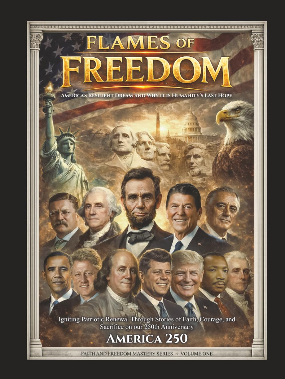 Flames of Freedom - America's Resilient Dream and Why It Is Humanity's Last Hope: Igniting Patriotic Renewal Through Stories of Faith, Courage, and ... (Faith and Freedom Mastery Series)