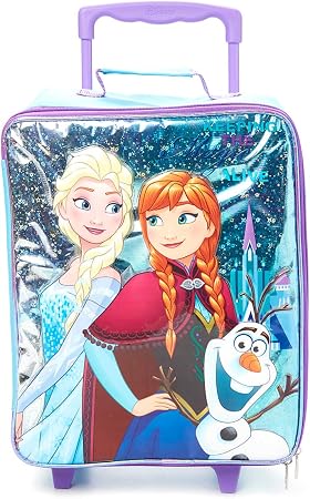 Amazon.com: Disney Frozen Luggage Pilot Case, PURPLE//BLUE - : Ropa,  Zapatos y Joyería